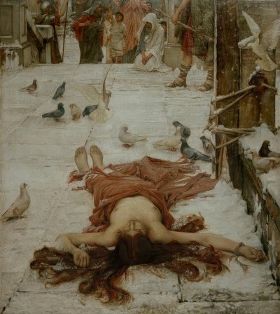セントエウラリア 作： John William Waterhouse