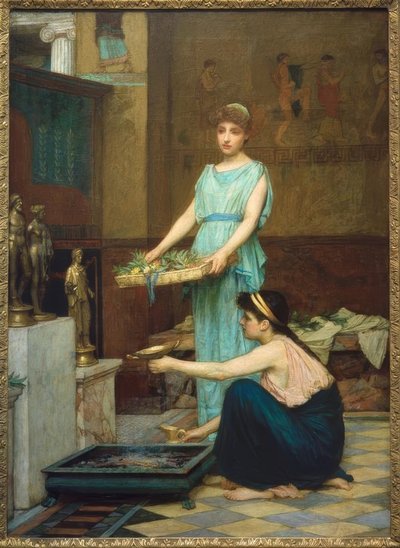 世帯の神々 作： John William Waterhouse