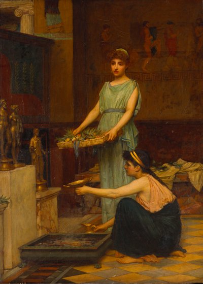 神々の家 作： John William Waterhouse