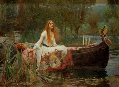 シャロットの貴婦人 作： John William Waterhouse