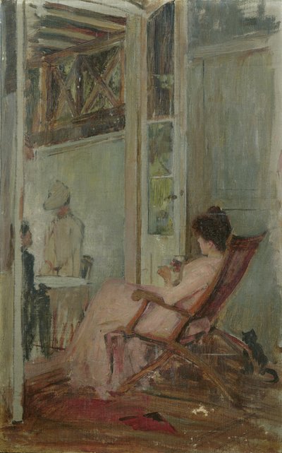 ロッジア 作： John William Waterhouse