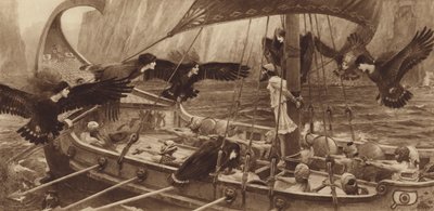 ユリシーズとサイレン 作： John William Waterhouse