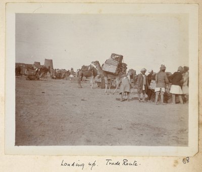 ラザヴィー・ホラーサーン州、イラン、1908年頃（白黒写真） 作： John Williams Watson