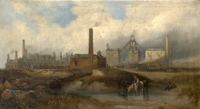 産業シーン、1833 作： John Wilson Carmichael