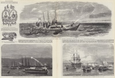 バルト海の艦隊 作： John Wilson Carmichael