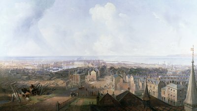 1859年のウェストハートリプール 作： John Wilson Carmichael