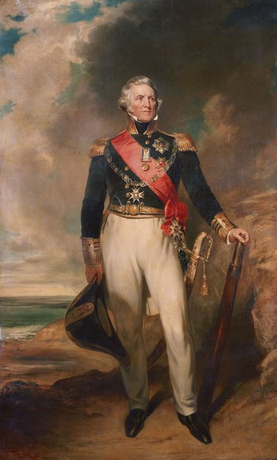 フィリップ・チャールズ・ヘンダーソン・カルダーウッド・ダーラム提督（1763-1845） 作： John Wood