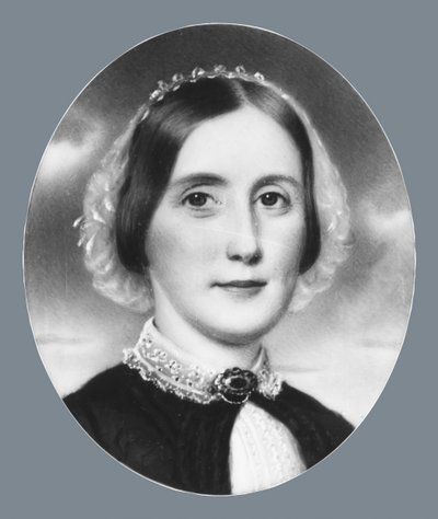 1852年、ジョージ・P・バーン夫人。 作： John Wood Dodge