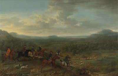 キツネ狩り、c.1730-40 作： John Wootton