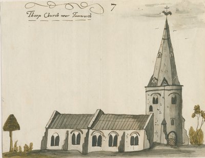 ソープコンスタンティン教会：水彩画、nd [c 1784] 作： John Wright