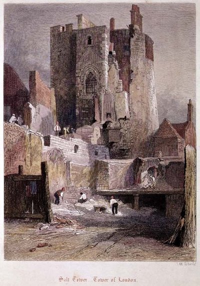 ロンドン塔塩の塔 作： John Wykeham Archer