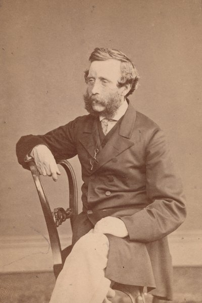 ヘンリー・ブリタン・ウィリス、1860年代。 作： John and Charles Watkins