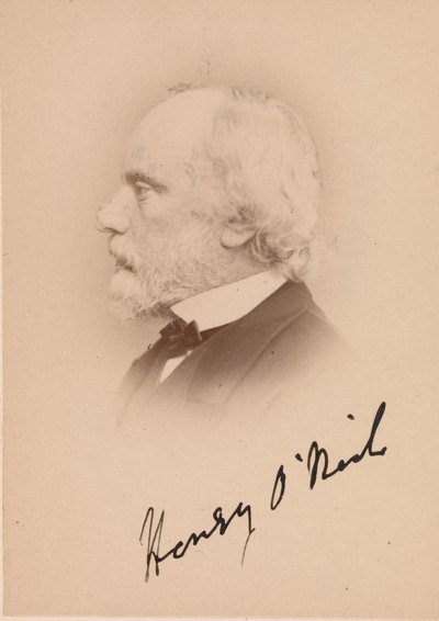 ヘンリー・オニール、1860年代。 作： John and Charles Watkins