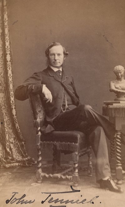 [ジョン・テニエル]、1860年代。 作： John and Charles Watkins