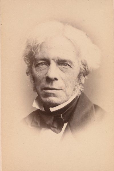 マイケル・ファラデー、1860年代。 作： John and Charles Watkins