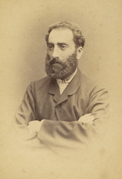 [フィリップ・エルモゲネス・カルデロン]、1860年代。 作： John and Charles Watkins
