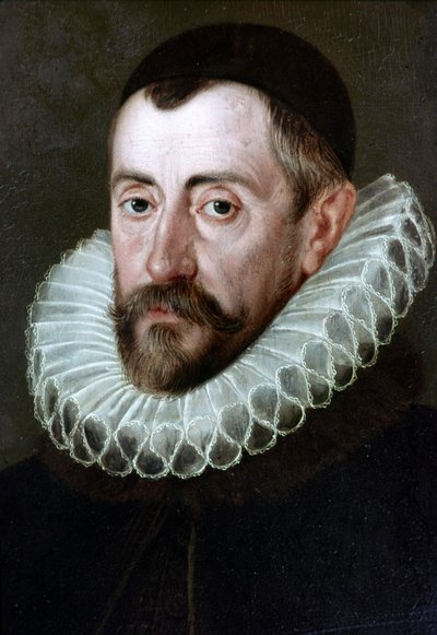 フランシス・ウォルシンガム卿（v.1532-1590）、イングランドの政治家（J.de Critz画）ロンドン・ナショナル・ポートレート・ギャラリー 作： John de Critz