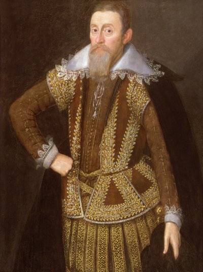 ウィリアムパーカー、第4男爵モンティーグル、第11男爵モーリー（1575-1622） 作： John de Critz