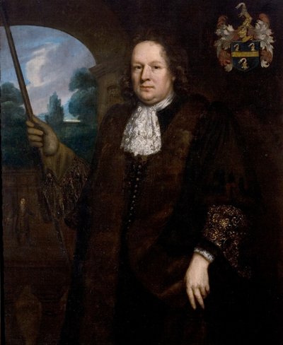サミュエルベイカー、1690年頃 作： John manner of Riley