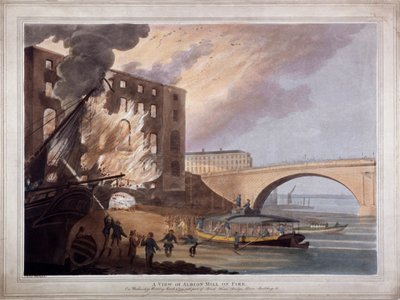アルビオン プレイス、サザーク、ロンドン、1791 作： John william Edy