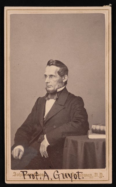アーノルド・アンリ・ギュイヨの肖像 1807-1884年 1866年以前 作： Johnston Bros