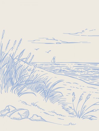 穏やかな海岸の風景 作： Jolly and Dash