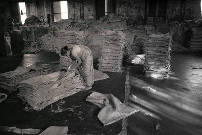 ジュート工場、コルカタ、インド、2017年（写真） 作： Jon Nicholson