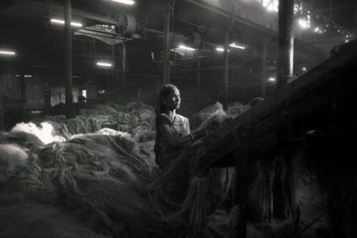 ジュート工場、コルカタ、インド、2017年（写真） 作： Jon Nicholson