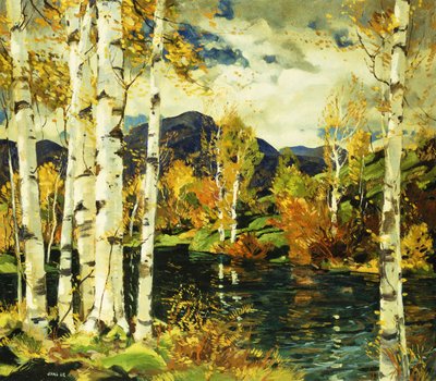 白樺 作： Jonas Lie