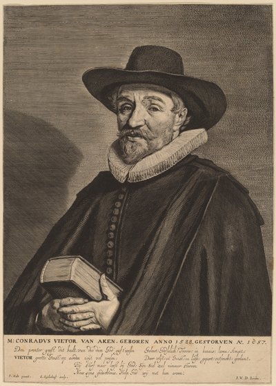 アーヘンのコンラッド・ヴィーター 作： Jonas Suyderhoff after Frans Hals