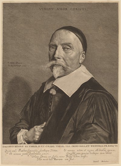 ジェイコブ・レビウス 作： Jonas Suyderhoff after Frans Hals