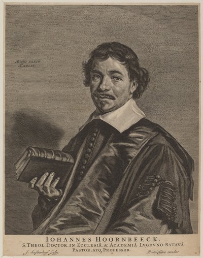 ヤン・ホルンベーク 作： Jonas Suyderhoff, after Frans Hals