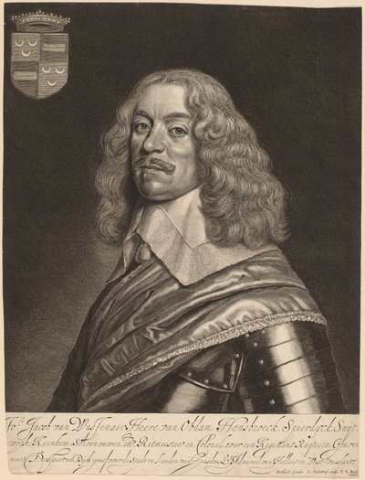 ヤコブ・ファン・ワッセナー・ファン・オブダム 作： Jonas Suyderhoff after Gerrit van Honthorst