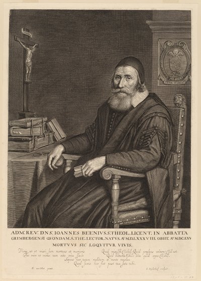ヨハネス・ビーン 作： Jonas Suyderhoff after Hendrik Cornelisz van Vliet