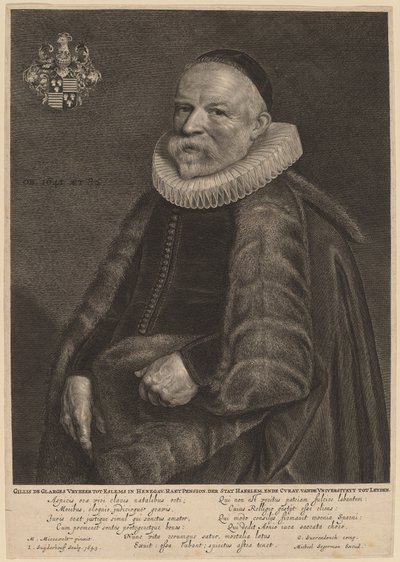 ジリス・ド・グラージュ 作： Jonas Suyderhoff after Michiel van Miereveld