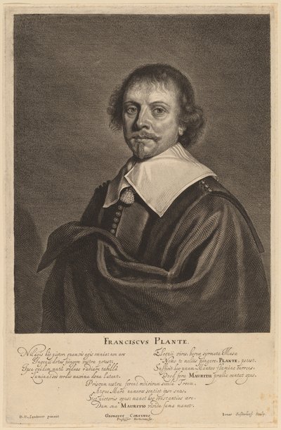 フランシス・プランテ 作： Jonas Suyderhoff after Pieter Dircksz Santvoort