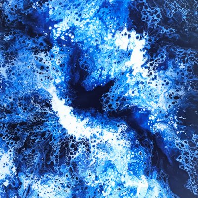 深藍の海の流れ 作： 