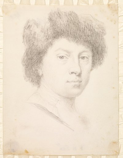 30歳の自画像、1735年 作： Jonathan Richardson