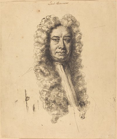 ジョン・ソマーズ卿 作： Jonathan Richardson, Sr.