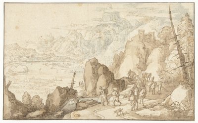 旅人のいる風景 作： Joos de Momper (II)