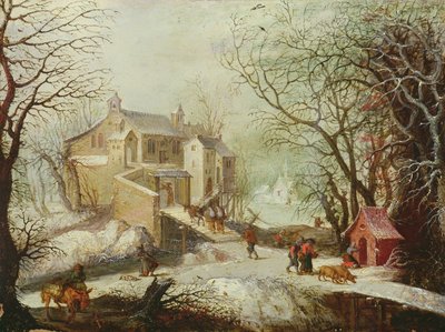 冬の風景 作： Joos or Josse de Momper
