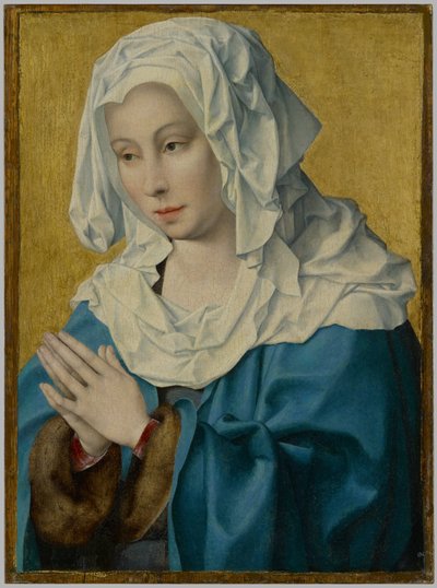 Mater Dolorosa、c.1520-30（パネルに油彩） 作： Joos van Cleve