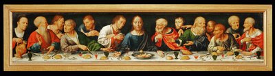 キリスト降架の祭壇画... 作： Joos van Cleve