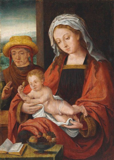 聖家族 作： Joos van Cleve