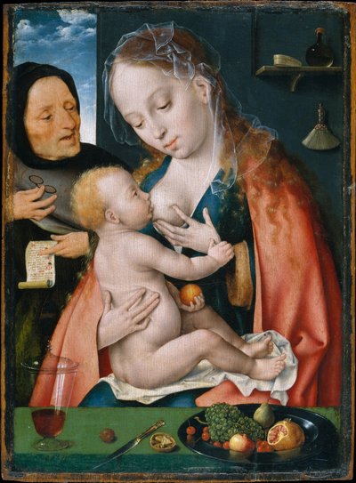 聖家族、1512〜13年頃 作： Joos van Cleve