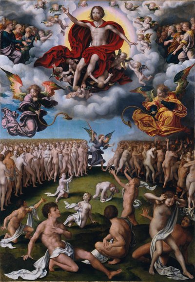 最後の審判 作： Joos van Cleve