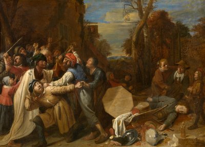 死は激しくて速い（キャンバスに油彩） 作： Joos van Craesbeeck