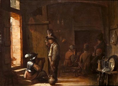 旅館の内部 作： Joos van Craesbeeck