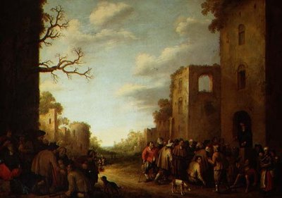 空腹を満たすために 作： Joost Cornelisz. Droochsloot