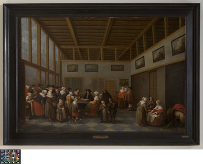 貧困層への分配 作： Joost Cornelisz Droochsloot